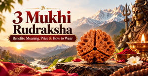 3 Mukhi Rudraksha Benefits: Meaning, Price & How to Wear