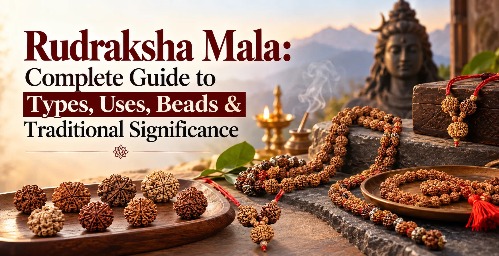 Rudraksha Mala: Complete Guide to Types, Uses, Beads & Traditional Significance