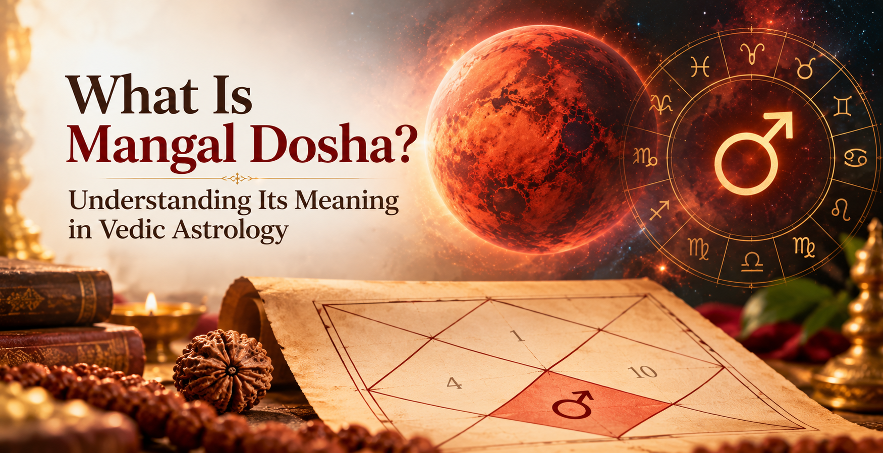 What Is Mangal Dosha? Meaning, Causes, Effects, Types & Traditional Remedies