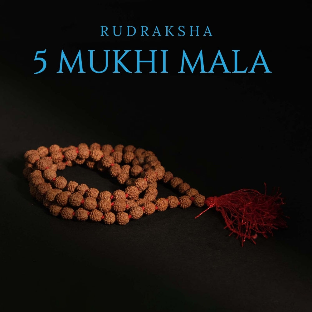 5 Mukhi Rudraksha Mala - Mala/ Bracelets