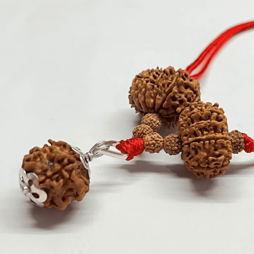 Hridaya Kavach (1+11+12 Mukhi Rudraksha)