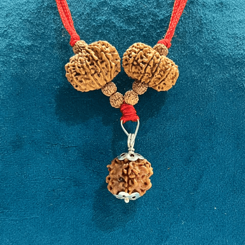Hridaya Kavach (1+11+12 Mukhi Rudraksha)