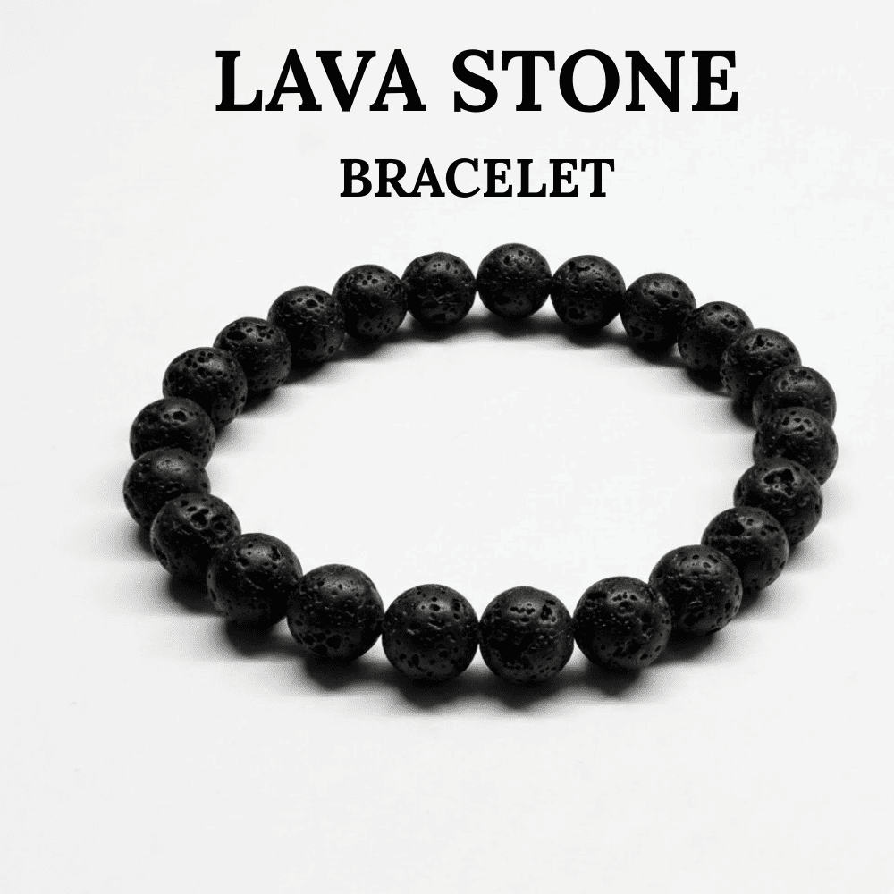 Lava stone bracelet