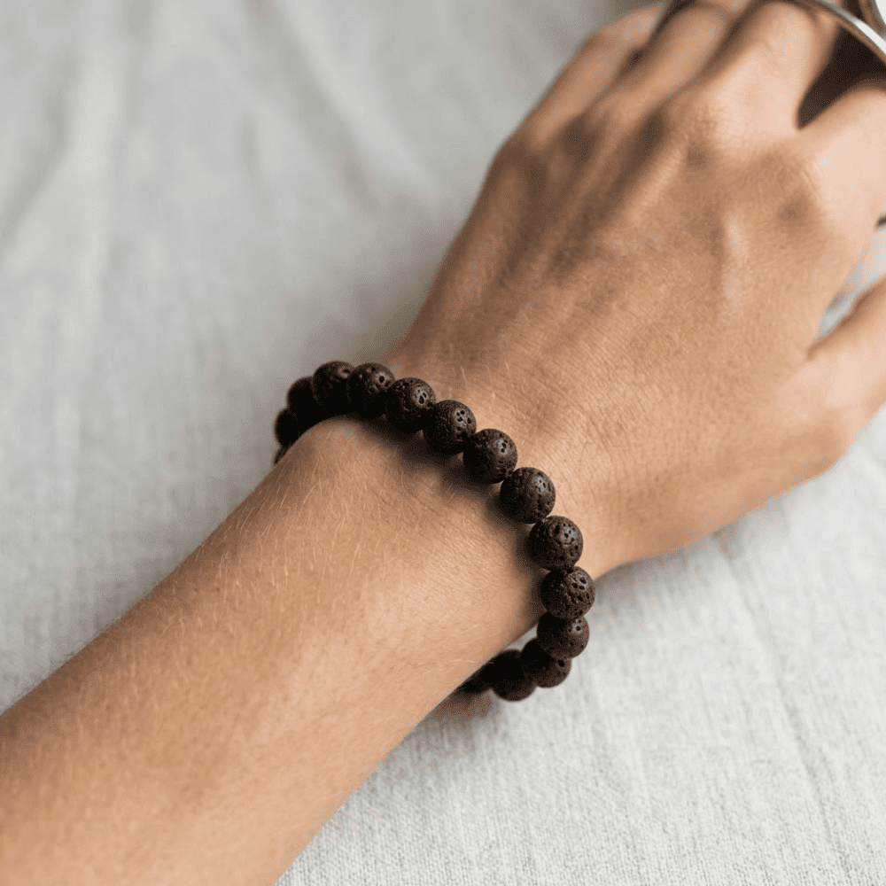 Lava stone bracelet