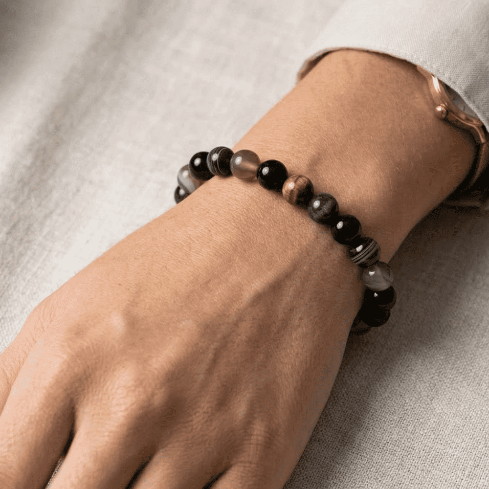 Black Agate (Sulemani Hakik) Bracelet