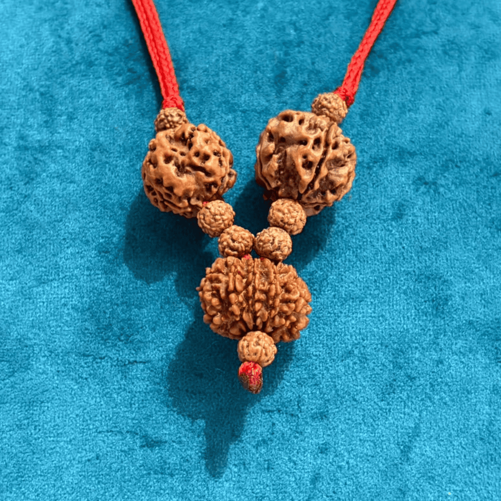 Health Protection Kavach (3+5+10 Mukhi Rudraksha)