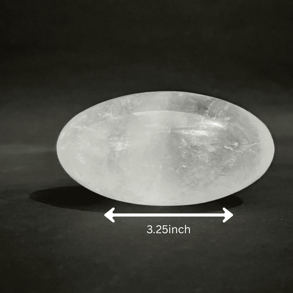Sphatik Lingam (220gm/3.25inch)
