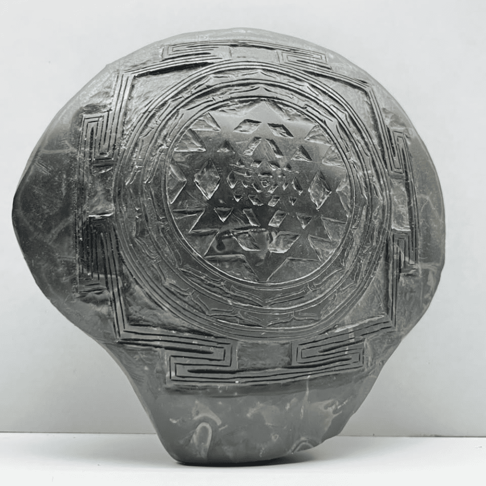 Shaligram Shree Yantra (6inch/1700gm)