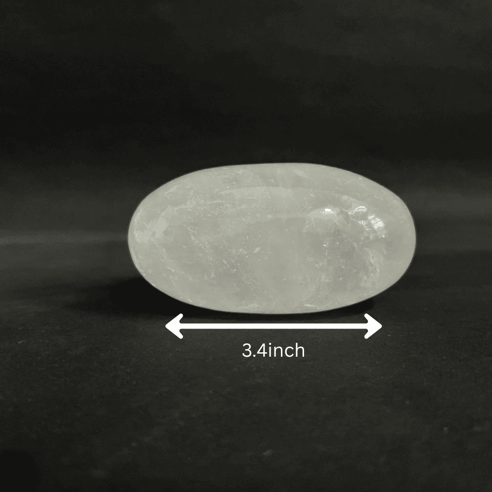 Sphatik Lingam (270gm/3.4inch)