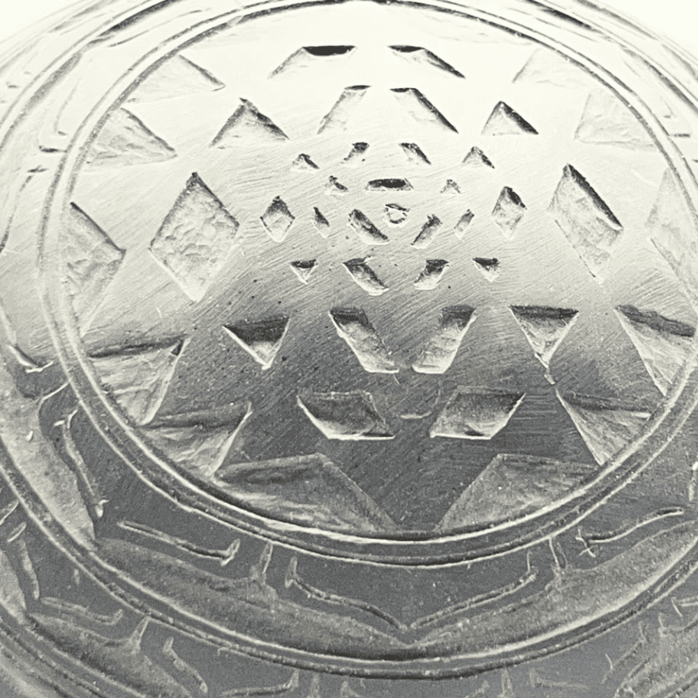 Shaligram Shree Yantra (6Inch/850gm)