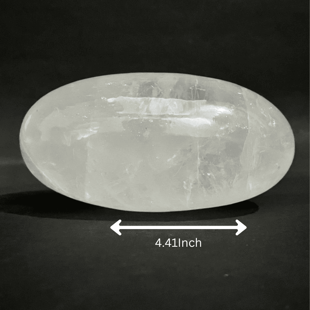 Sphatik Lingam (440gm/4.2inch)