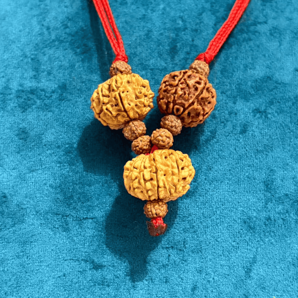 Confidence Improvement Kavach (7+9+12 Mukhi Rudraksha)