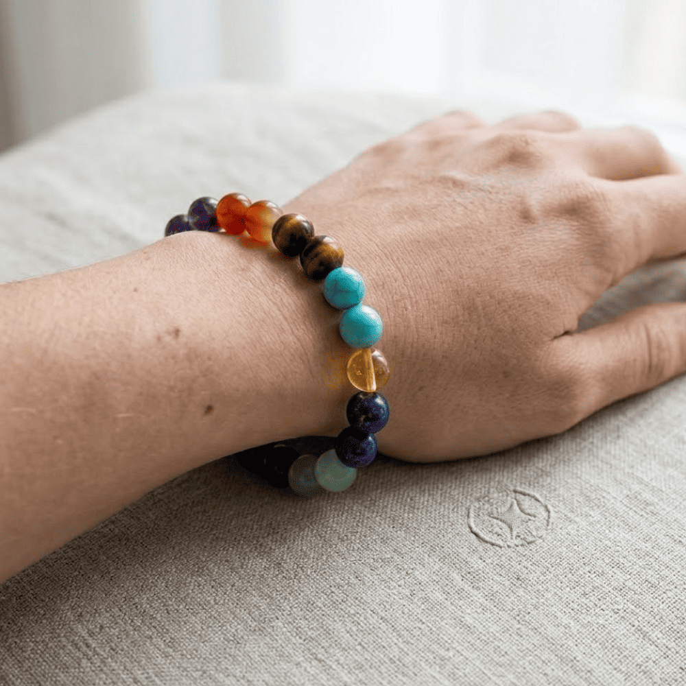 7 Chakra Bracelet- 10mm