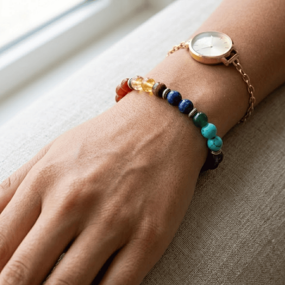 7 Chakra Bracelet- 8mm