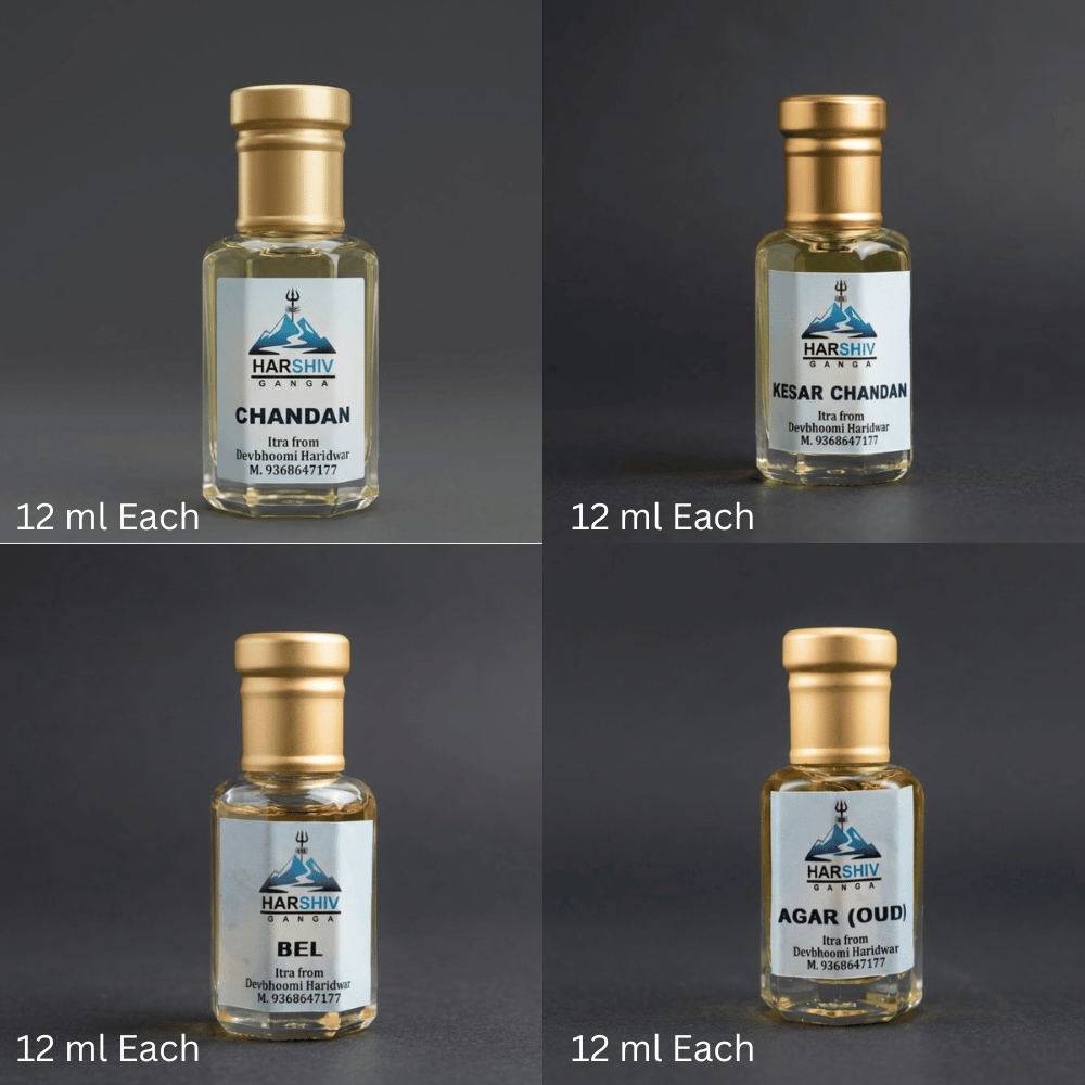 Mahadev Pooja Itra (Set of 4-12ml Each)