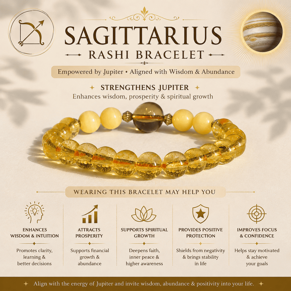 Sagittarius (Dhanu Rashi) Bracelet