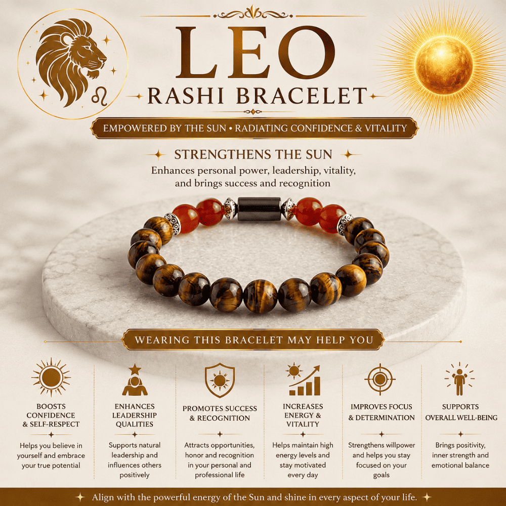 Leo (Singh Rashi) Bracelet