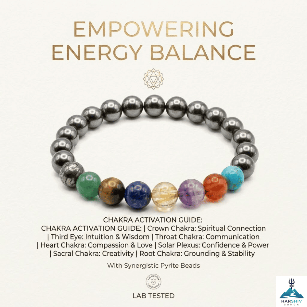 Pyrite 7Chakra Bracelet