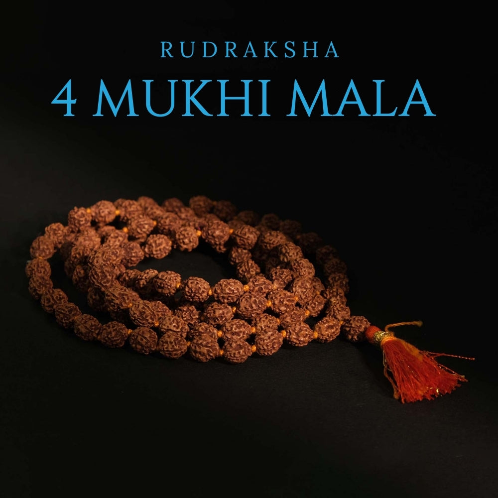 4 Mukhi Rudraksha Mala - Mala/ Bracelets