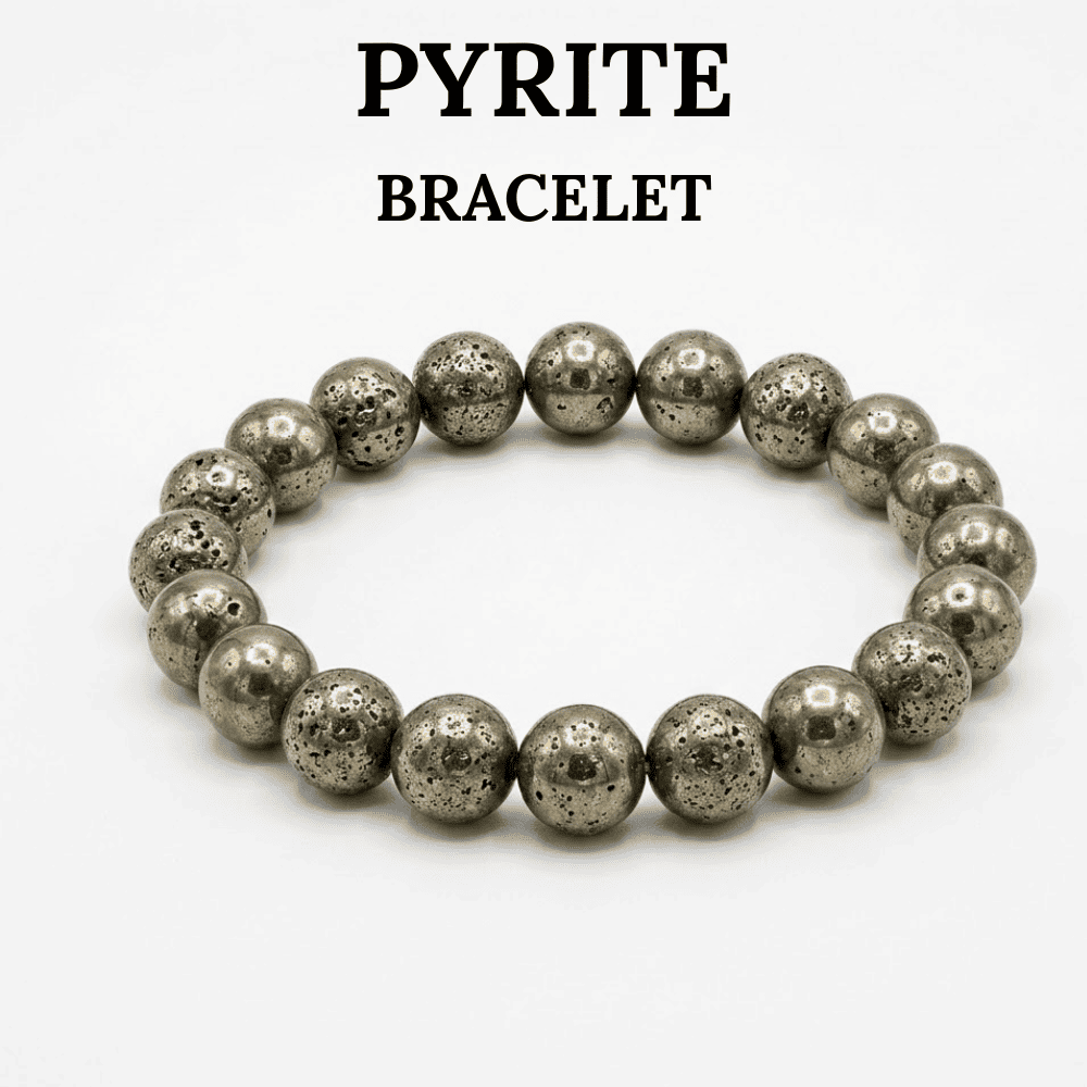 Pyrite Bracelet-10mm