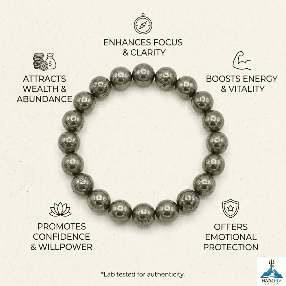 Pyrite Bracelet-10mm