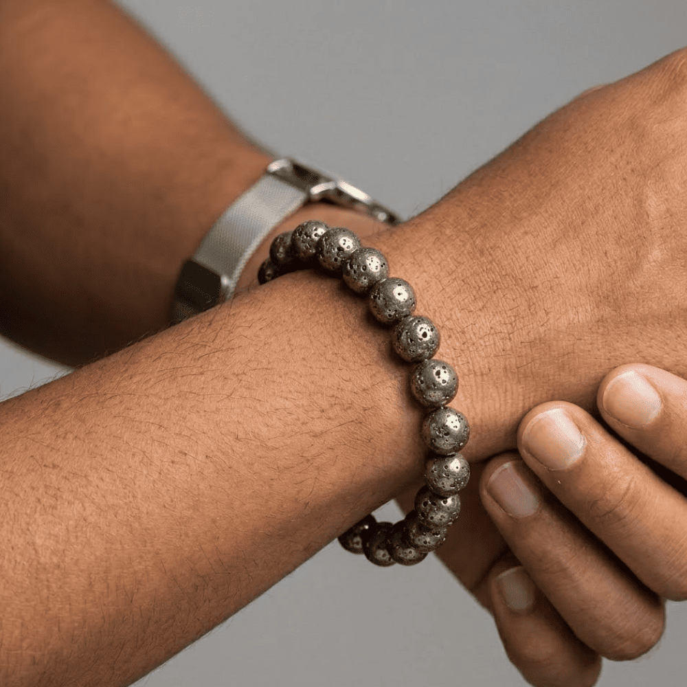 Pyrite Bracelet-10mm