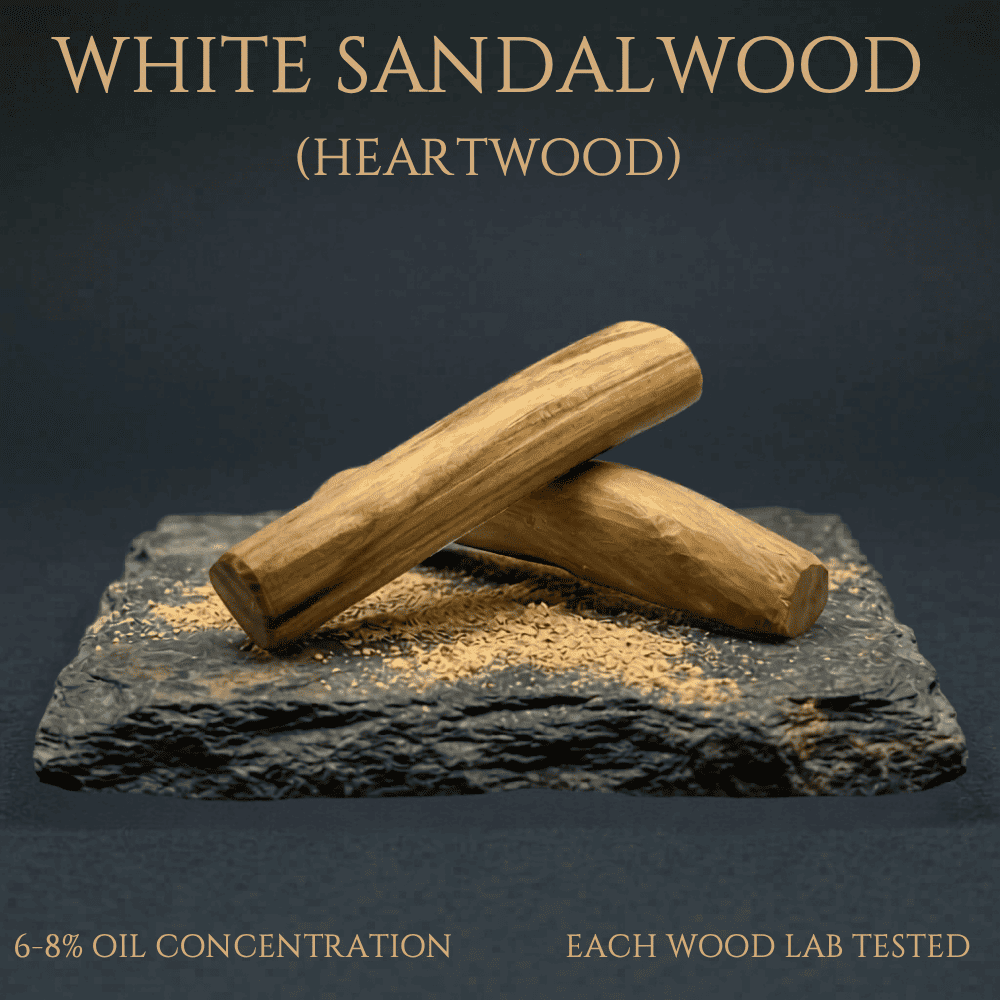 White Sandalwood (Heartwood)