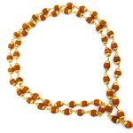 Rudraksha Mala in Panchdhaatu