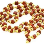 Rudraksha Mala in Panchdhaatu